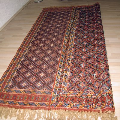 Caucasian Flat Weave Rug, 1940s-YGE-974708