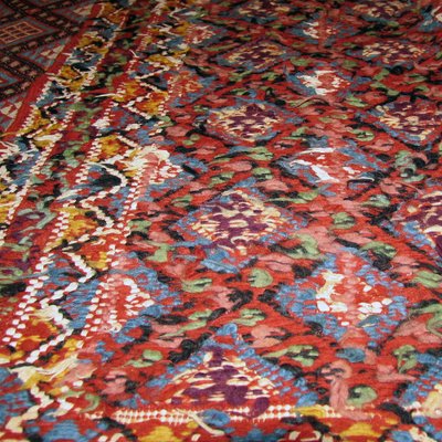 Caucasian Flat Weave Rug, 1940s-YGE-974708