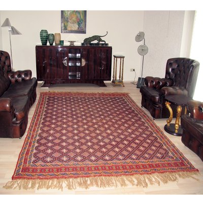 Caucasian Flat Weave Rug, 1940s-YGE-974708