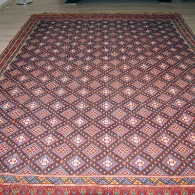 Caucasian Flat Weave Rug, 1940s-YGE-974708