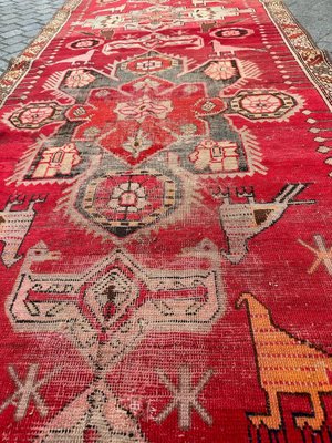 Caucasian Karabagh Runner Rug, 1890s-YMM-2023197