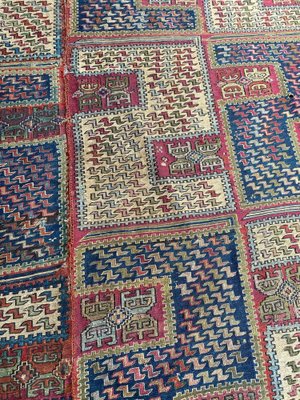 Caucasian Verneh Embroidered Kilim-YMM-1061754