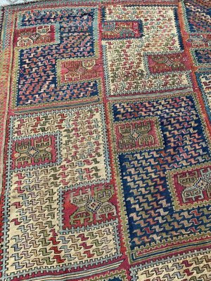 Caucasian Verneh Embroidered Kilim-YMM-1061754