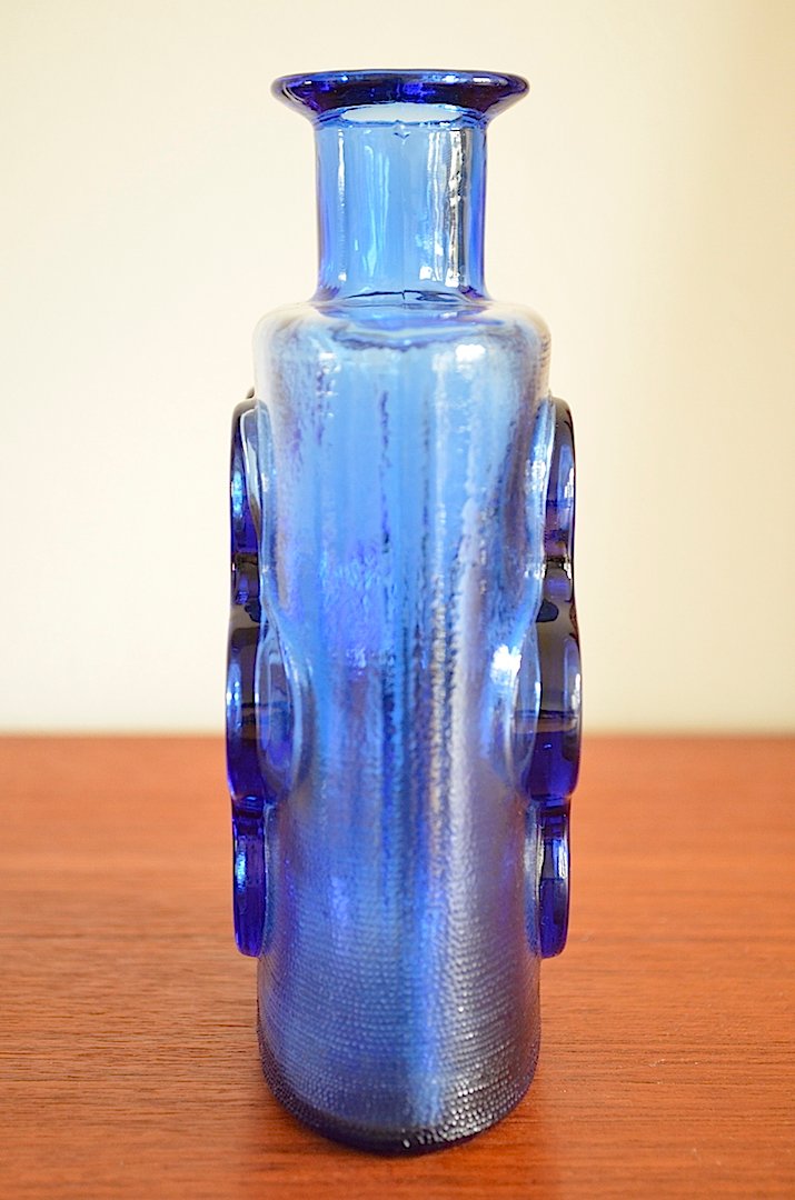 Cauccability Vase by Erkkitapio Syneous for Riihimaen Glass Oy, 1960s