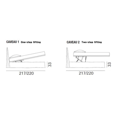 GHOST 80 - Storage bed