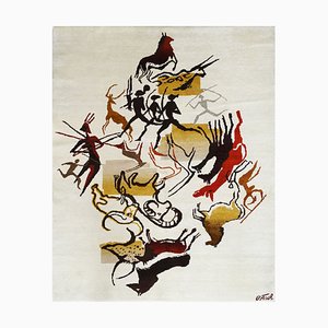 Cavernas Serie Rug by Olga Fisch, 1950s-RDZ-1300272