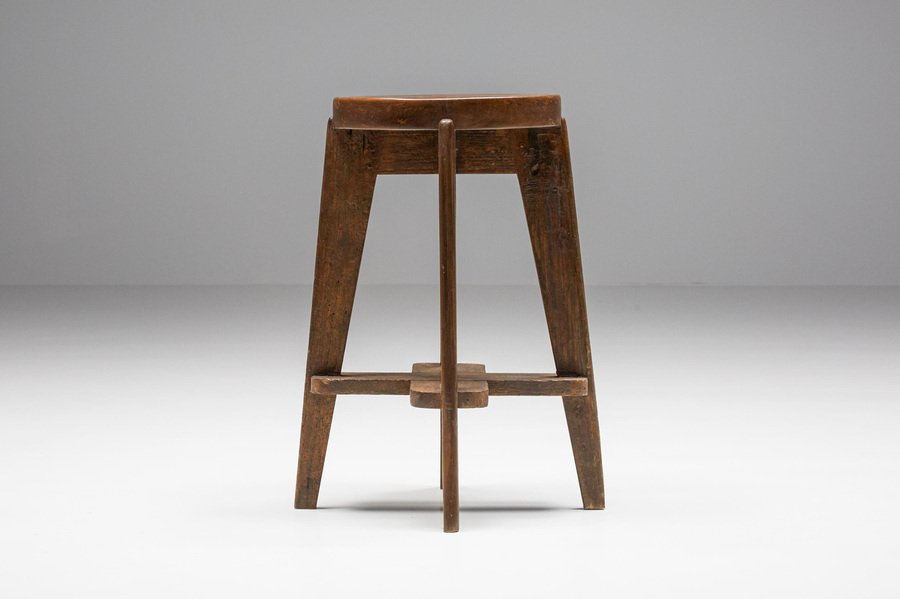 Cb Chandigarh Stool by Pierre Jeanneret