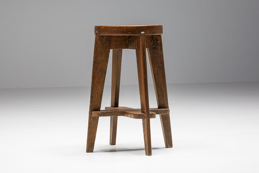 Cb Chandigarh Stool by Pierre Jeanneret