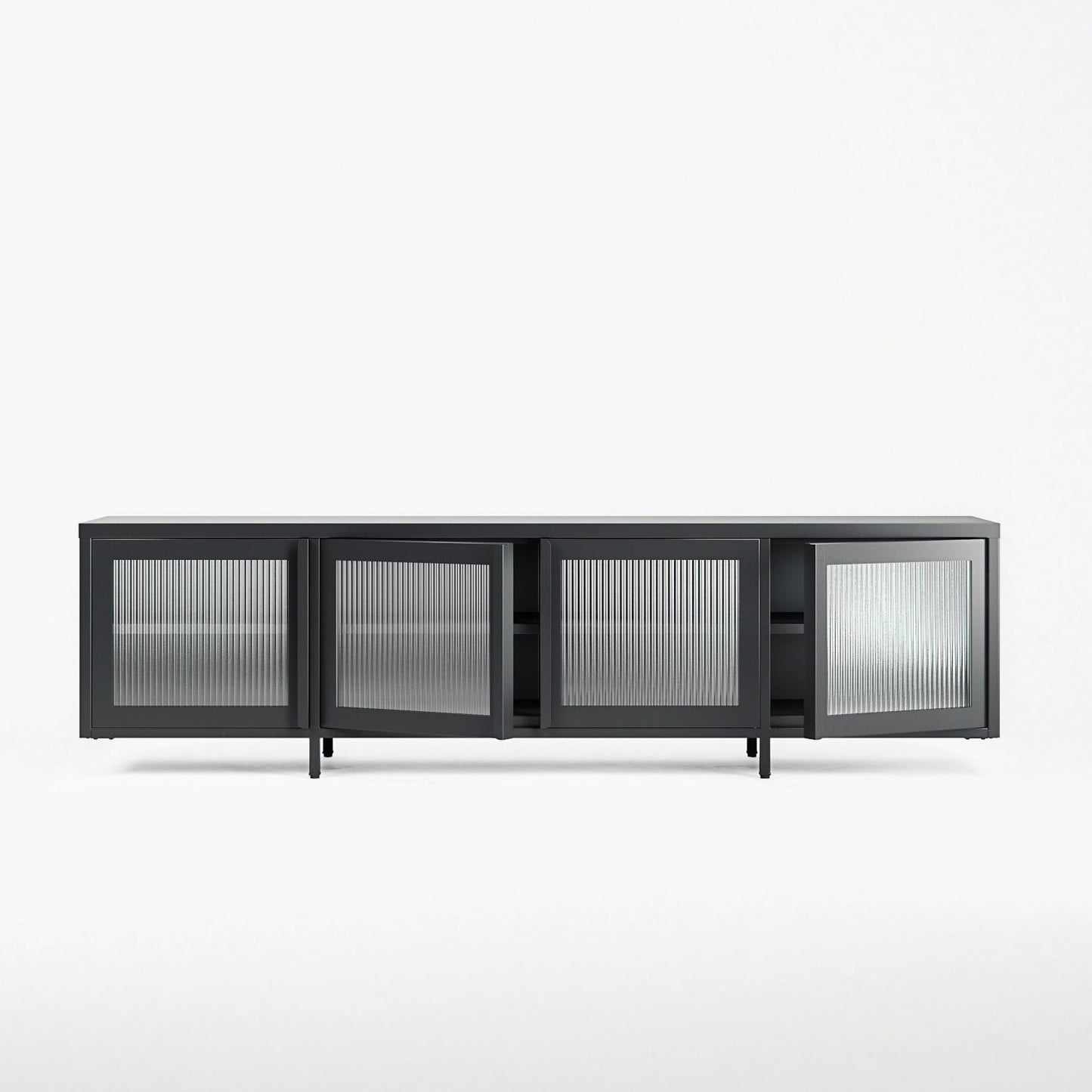 Department Store TV Bench 180 cm Anthracite Grey