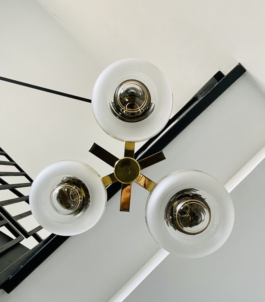 Ceiling Lamp attributed to Gaetano Sciolari for Sciolari, 1970s