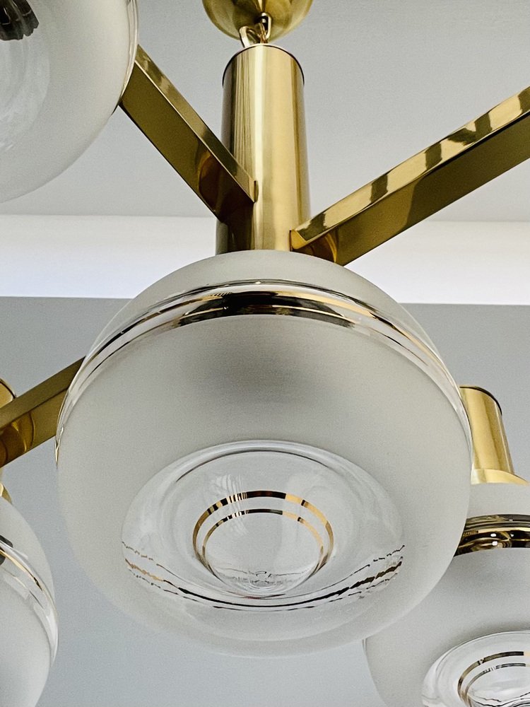 Ceiling Lamp attributed to Gaetano Sciolari for Sciolari, 1970s