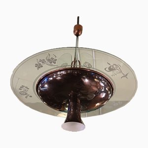 Ceiling Lamp by Pietro Chiesa for Fontana Arte-QLH-909176