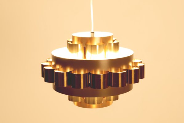 Ceiling Lamp by Werner Schou for Coronell Elektro A/S, 1970s-HZO-593525