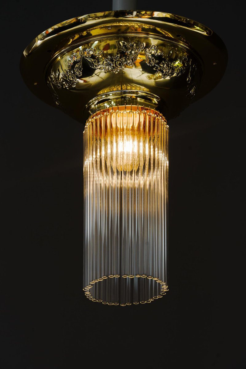 Ceiling Lamp from Jugendstil, Vienna, 1908