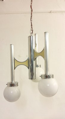 Ceiling Lamp from Sciolari, Italy, 1970s-RGF-1050774