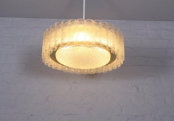 Ceiling Lamp in Blown Tubular Glass from Doria-OWS-982023