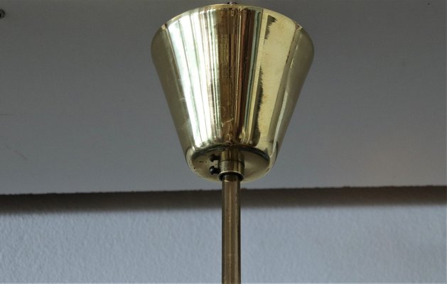 Ceiling Lamp in Brass, 1970s-BPJ-1382800