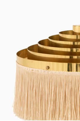 Ceiling Lamp in Brass and Silk Fringes by Hans-Agne Jakobsson, 1950s-SC-1796796