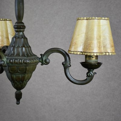 Ceiling Lamp in Casted Bronze, Sweden, 1930s-RNM-1447004