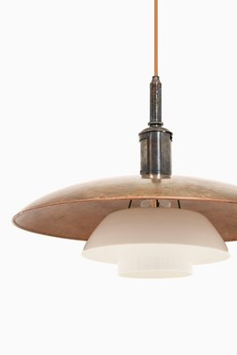 Ceiling Lamp in Copper and Glass attributed to Poul Henningsen, 1930s-SC-2035086