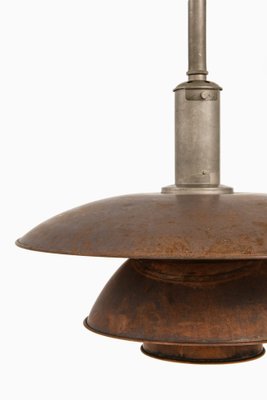 Ceiling Lamp in Copper and Nickel-Plated Steel attributed to Poul Henningsen, 1920s-SC-1819609