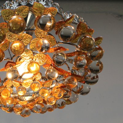 Ceiling Lamp in Glass, 1960s-NE-1273685