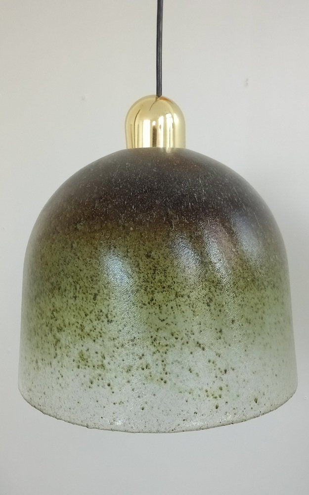 Ceiling Lamp in Glass from Peill & Putzler, Germany, 1970s