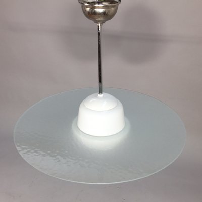 Ceiling Lamp in Glass Saturnus, 1930s-SGX-1130446