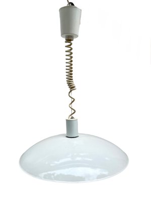 Ceiling Lamp in Lacquered Sheet Metal, 1980s-FSD-1357944