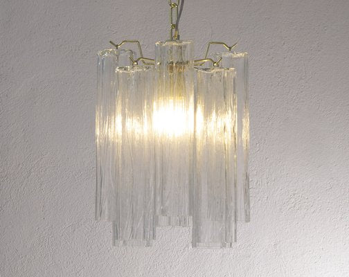 Ceiling Lamp in Murano Crystal Glass Trunks, 1990s-MPO-1722199