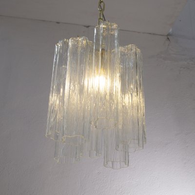 Ceiling Lamp in Murano Crystal Glass Trunks, 1990s-MPO-1722199