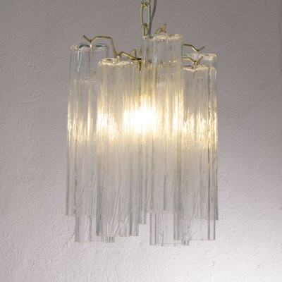 Ceiling Lamp in Murano Crystal Glass Trunks, 1990s-MPO-1722199