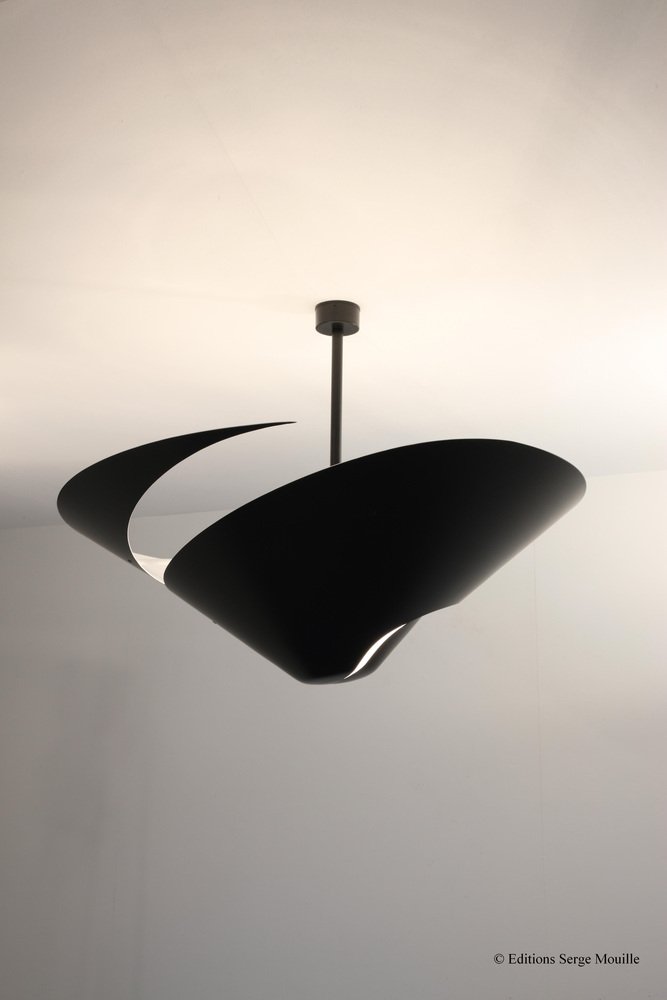 Ceiling Lamp Snail 85 by Serge Mouille