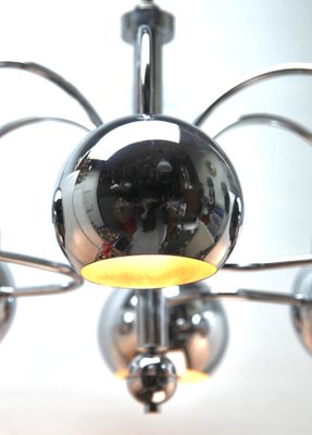 Ceiling Lamp with 6 Eyeball Lights by Goffredo Reggiani, 1960s-MJY-1150395