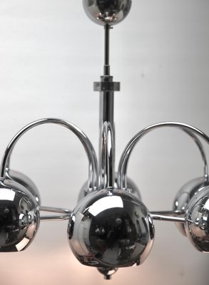 Ceiling Lamp with 6 Eyeball Lights by Goffredo Reggiani, 1960s-MJY-1150395