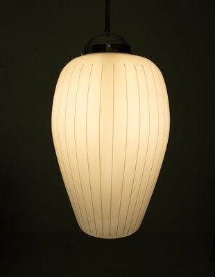 Ceiling Lamp with Glass Shade from Philips, 1960s-GCG-803813