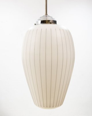 Ceiling Lamp with Glass Shade from Philips, 1960s-GCG-803813