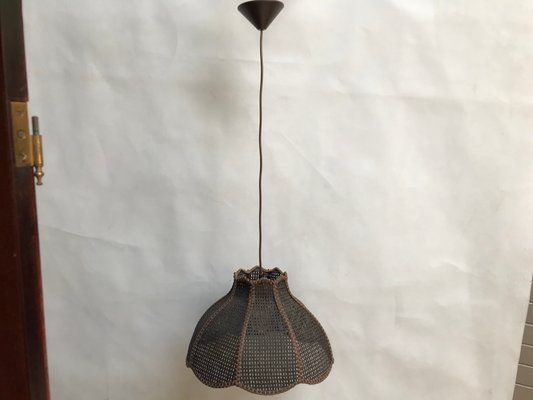 Ceiling Lamp Woven From Thick Threads, 1970s-WQQ-1326414