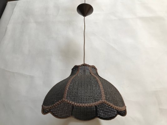 Ceiling Lamp Woven From Thick Threads, 1970s-WQQ-1326414