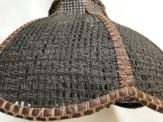 Ceiling Lamp Woven From Thick Threads, 1970s-WQQ-1326414