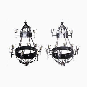 Ceiling Lamps, 1950s, Set of 2-ZVO-562142