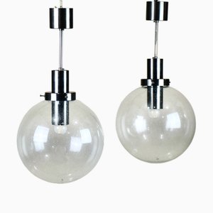 Ceiling Lamps by Hans Agne Jakobsson for Hans Agne Jakobsson Ab. Markaryd, Sweden, 1960s, Set of 2-RNM-1704737