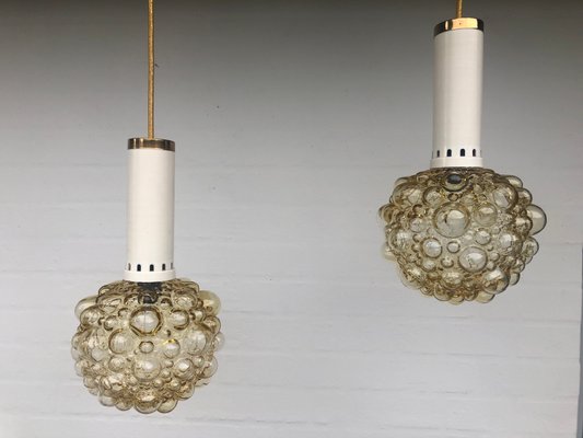 Ceiling Lamps by Helena Tynell for Limburg, 1960s, Set of 2-KJM-724303