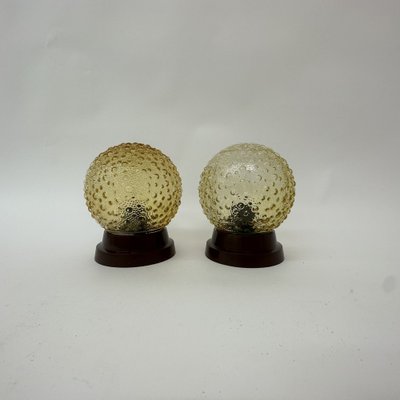 Ceiling Lamps in the Style of Helena Tynell, 1970s, Set of 2-BGP-1655306