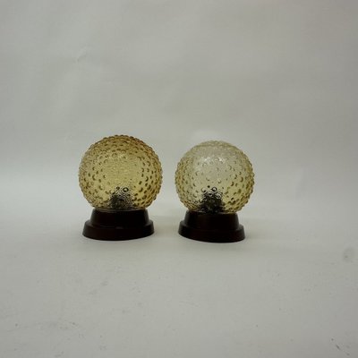 Ceiling Lamps in the Style of Helena Tynell, 1970s, Set of 2-BGP-1655306