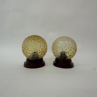 Ceiling Lamps in the Style of Helena Tynell, 1970s, Set of 2-BGP-1655306