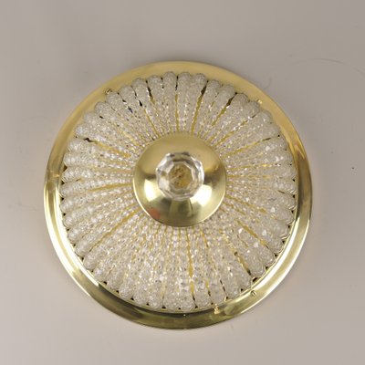 Ceiling Light in Cut Glass Spheres, France, 1950s-KDB-1762402