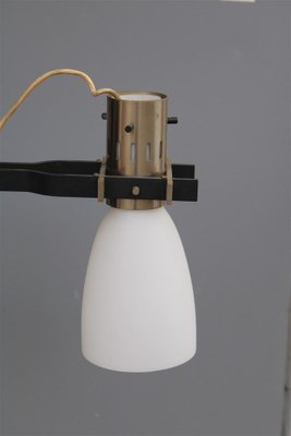 Ceiling Light in Nickel & Glass from Stilnovo, 1960s-EH-1702311