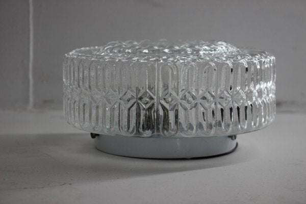 Ceiling or Wall Glass Lamp, Czechoslovakia, 1970s-TZ-1209642