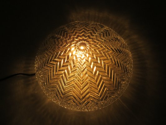 Ceiling or Wall Lamp from Glashütte Limburg, Germany, 1960-1970-UKG-1314559